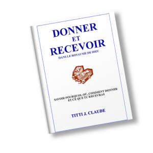 couverture livre donner recevoir royaume Dieu