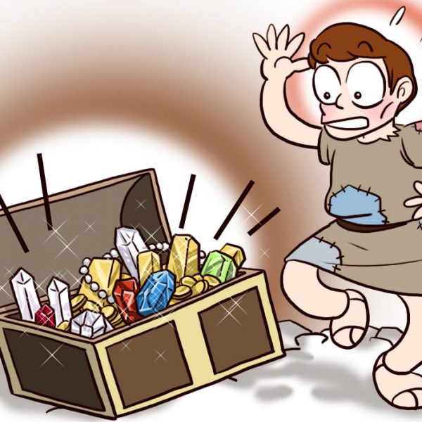 Parabole trésor caché perle