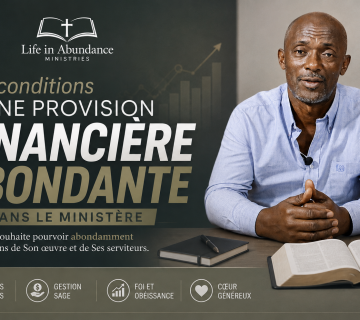 Les conditions d'une provision financière abondante dans le ministère